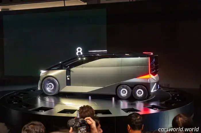 Ecco perché Lexus ritiene che sia giunto il momento dei furgoni a sei ruote