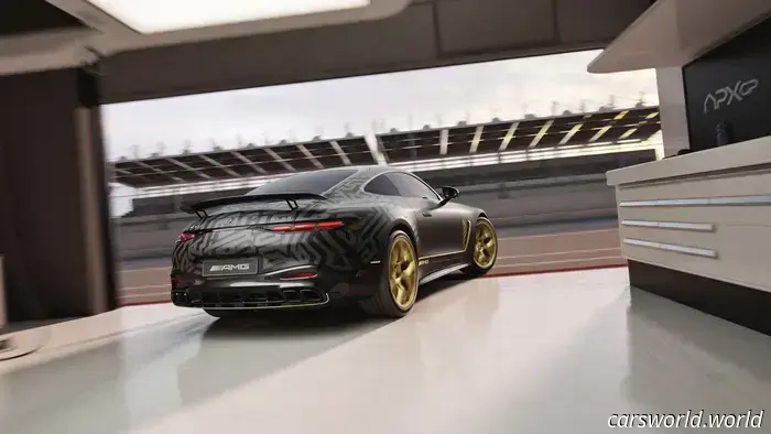 Mercedes-AMG GT 63 APXGP Edition Honors Brad Pitt’s Upcoming F1 Film