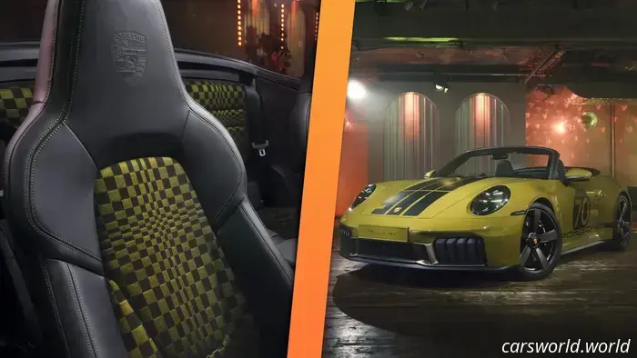 El Porsche 911 Spirit 70 Revive una Joya de la década de 1970: Un Interior Pasha