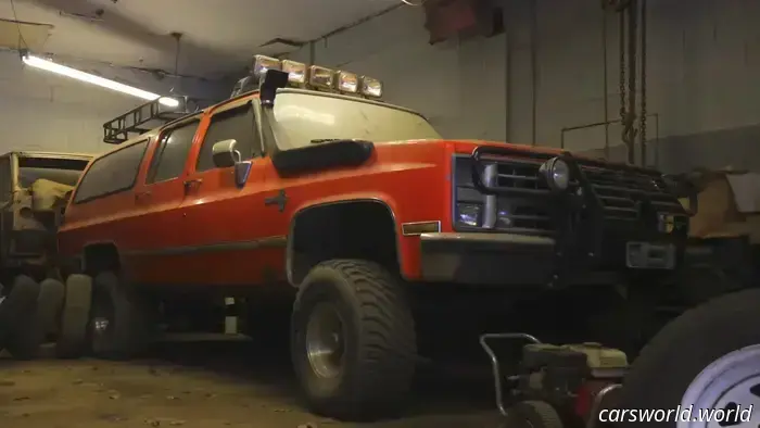 Vehículo volcánico: El Chevy Suburban de 'Dante's Peak' está siendo restaurado después de años de podredumbre