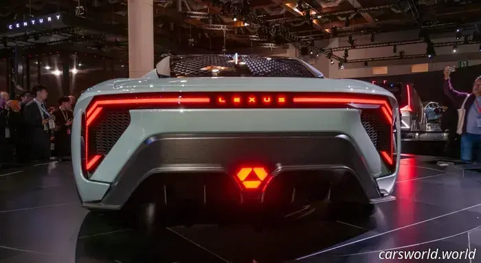 The Electric Lexus LFA Will Feature Artificial Engine Sounds and Possibly Simulated Gear Changes.