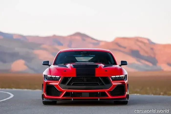 The 2026 Shelby Super Snake R Produces More Horsepower Than the Mustang GTD While Being $100,000 Cheaper.