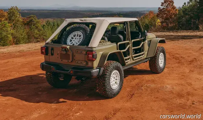 Jeep sta vendendo una Wrangler V8 da 70.000 dollari, ma per acquistarla devi essere un veterano o un militare in servizio attivo.