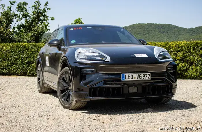 Обзор прототипа электрического Porsche Cayenne 2026 года: превосходное начало — теперь нужно удачно завершить
