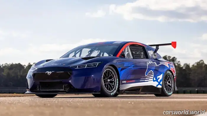 One Fast Pony: Ford Mustang Mach-E NASCAR Prototype Delivers 1,200 HP