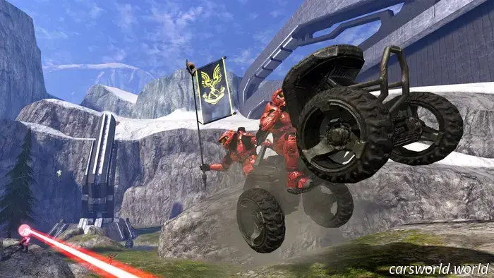 The sound of Halo's Mongoose comes from two distinctly different vehicles.