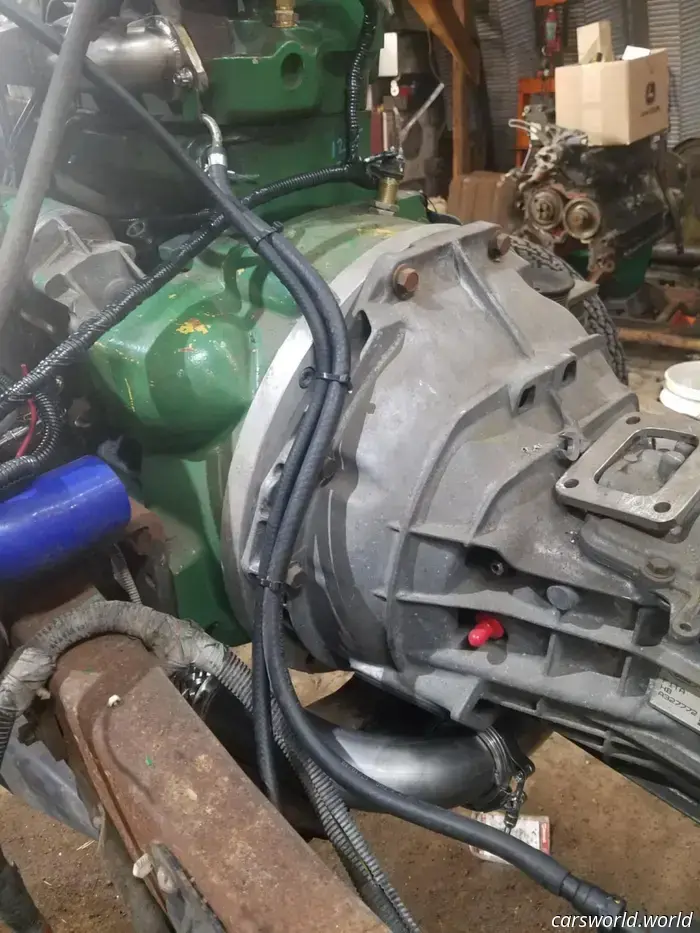 This Ford Ranger service truck, powered by an old John Deere engine, is set to endure longer than any of us.