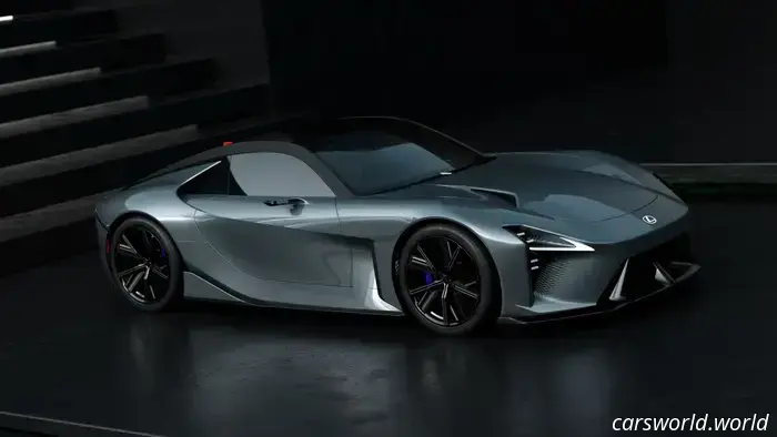 This new Lexus concept closely resembles the anticipated Lexus LFR supercar.