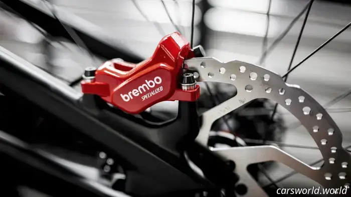 Brembo brakes are being introduced to mountain bikes now.